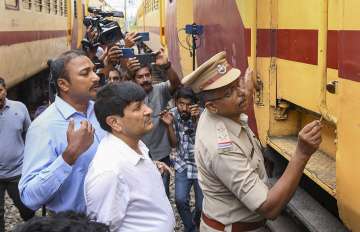 A probe is underway in fire incident on Alappuzha-Kannur Express train