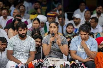 Wrestlers protest HIGHLIGHTS: Delhi Police to provide security to complainants