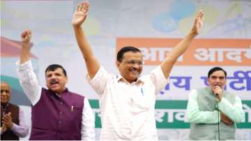 AAP's gala celebration on getting national party tag