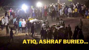 Atiq Ahmed, his brother Ashraf were buried in Prayagraj