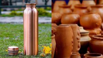 Copper bottle or earthen pots: Drinking water from which utensil is beneficial