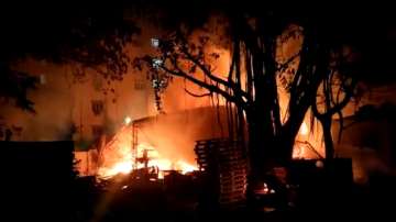 Telangana: Couple, their 7-year-old child killed after fire engulfs residential building in Kushaiguda area
