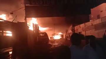 Telangana: Massive fire erupts at a chemical factory in Hyderabad