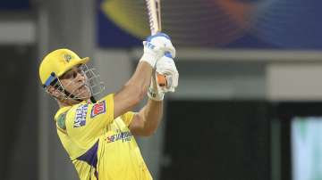 MS Dhoni displays his six-hitting fest at Chepauk