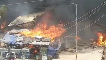 Fire at vegetable market in Bihar's Bodh Gaya 