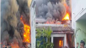 Fire incident in Patna