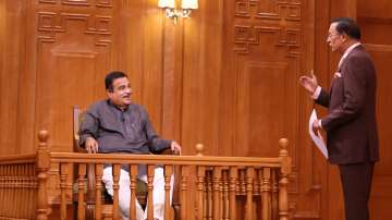 Nitin Gadkari in Aap Ki Adalat