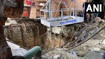 Indore Temple Tragedy, Indore Temple Tragedy news, Indore Temple Tragedy protest, protest in indore,