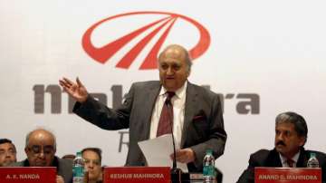 File photo of industrialist Keshub Mahindra during the Mahindra & Mahindras Annual General Meeting in Mumbai. Keshub Mahindra, former chairman of the Mahindra & Mahindra Group of companies, passed away Wednesday, April 12, 2023, at 99 in Mumbai.