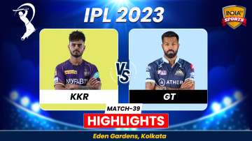 KKR vs GT Highlights