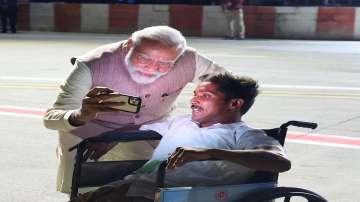 PM Modi clicks 'special' selfie with proud BJP worker in Chennai 