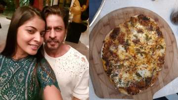 Shah Rukh Khan bakes pizza for model, treats her with dinner