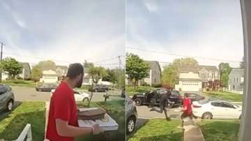 Pizza delivery driver trips car thief in daring Pennsylvania police chase