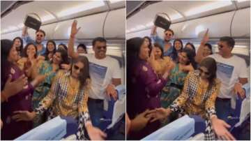 Passengers go wild with Haryanvi dance party on flight