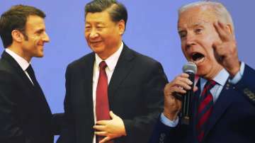 France Emmanuel Macron, his Chinese counterpart XI Jinping and US Prez Joe Biden.