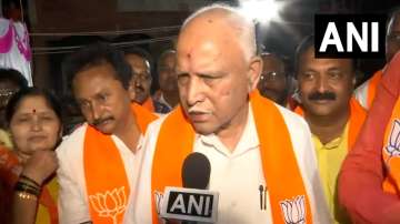 BJP leader and former Karnataka Chief Minister BS Yediyurappa