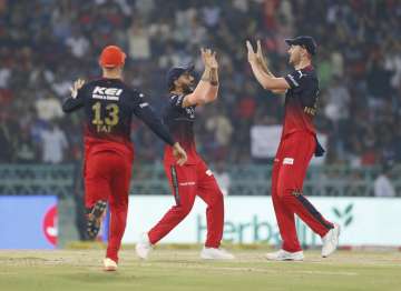 Team RCB celebrate