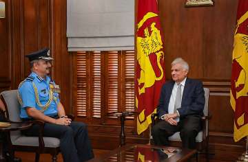 Sri Lanka president Ranil Wickremesinghe 