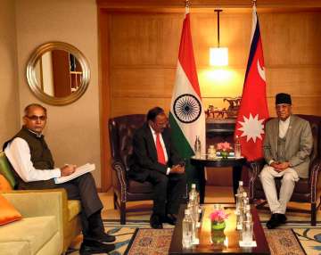  National Security Advisor Ajit Doval called on the Nepalese leader 