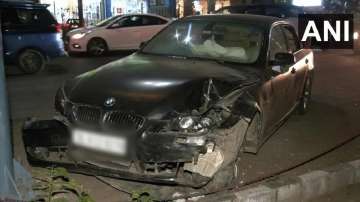 A man died after he was hit by a woman driving a BMW car in West Delhi's Moti Nagar area at around 4 am.