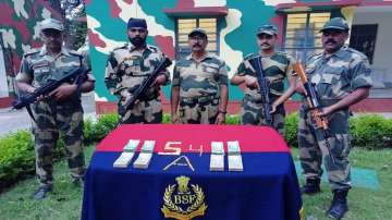 The BSF also recovered six lakh Bangladeshi Taka