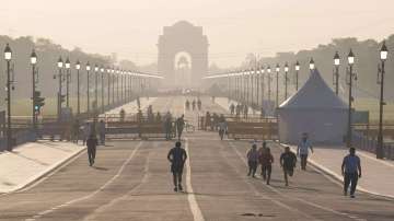 People in Delhi woke up to a pleasant morning on Tuesday