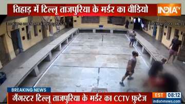 Tillu Tajpuria killed in Tihar: Gangster stabbed over 90 times; chilling CCTV footage surfaces 