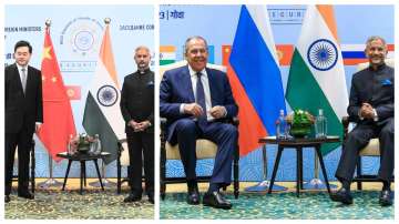  Jaishankar hold bilateral talks with China, Russia 