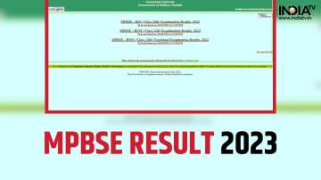 mp board results 2023, mpbse result 2023