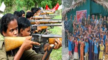 Study under the shadow of guns in Naxal-hit areas.
