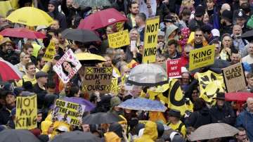 "Not My King": Anti-monarchy demonstrators arrested during King Charles' Coronation