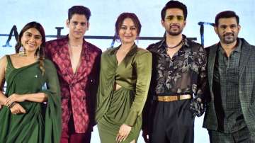 Team Dahaad at the trailer launch