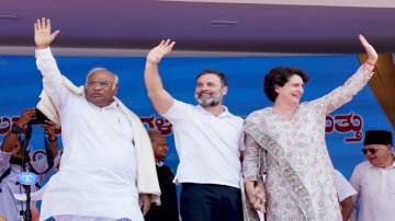 Rahul Gandhi speaks on Congress' poll promises