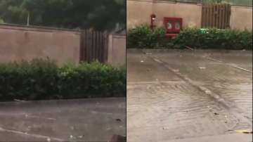 Delhi-NCR weather updates, rains, thunderstorm, lightning, 
