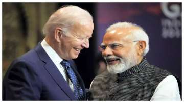 US President Joe Biden with PM Narendra Modi