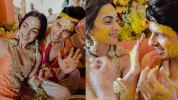 How can they look so perfect together even with haldi on their faces?