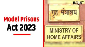 MHA prepares new 'Model Prisons Act' to replace 130-year-old pre-independence era law
