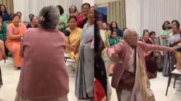 Dadi dances to Piya Tu Ab Toh Aaja 