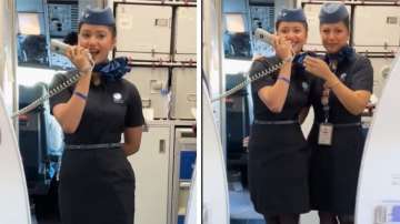 IndiGo air hostess surprises co-worker mother