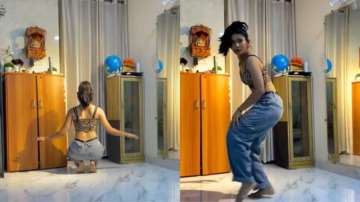 Woman dances to Piya More