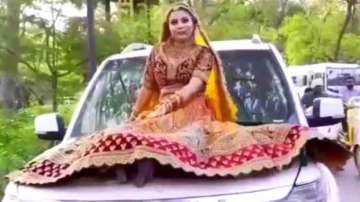 UP Bride Fined for Instagram Reel Stunt on SUV