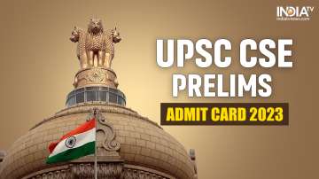 upsc login, upsc prelims 2023 exam date, UPSC Admit Card 2023,