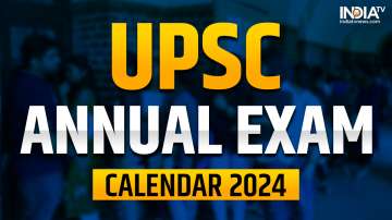 UPSC Exam Calendar 2024, UPSC 2024 calendar, upsc calendar 2024 pdf,