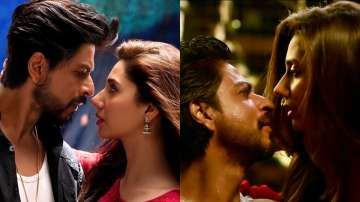 Stills from Raees featuring Shah Rukh Khan and Mahira Khan