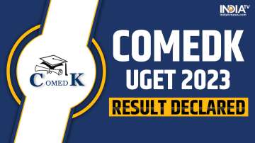 COMEDK Result 2023 for UGET released 