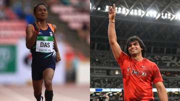 Hima Das and Neeraj Chopra, Asia Games 2023