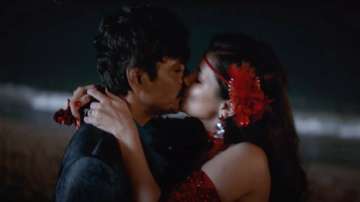 Nawazuddin Siddiqui kisses Avneet Kaur in Tiku Weds Sheru.