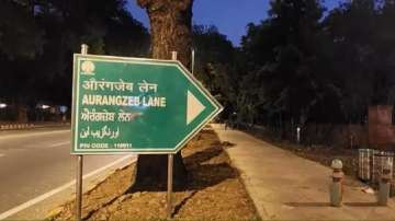 Aurangzeb Lane in Lutyens' Delhi renamed as Dr APJ Abdul Kalam Lane 