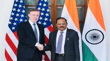 Jake Sullivan with NSA Ajit Doval