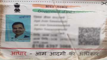 Photo of Fadnavis appears on child's Aadhaar card